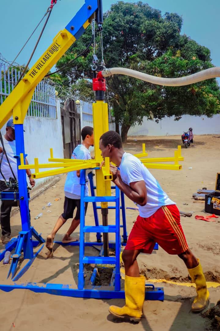 Water well drilling